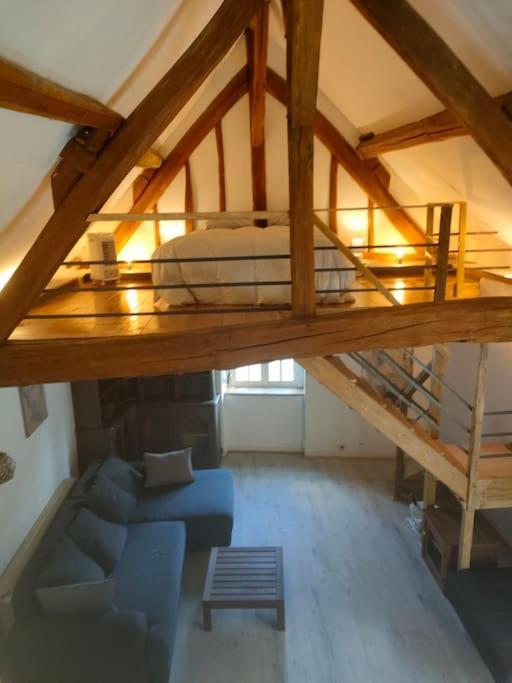 Le Ptit Loft Villa Brechamps Bagian luar foto