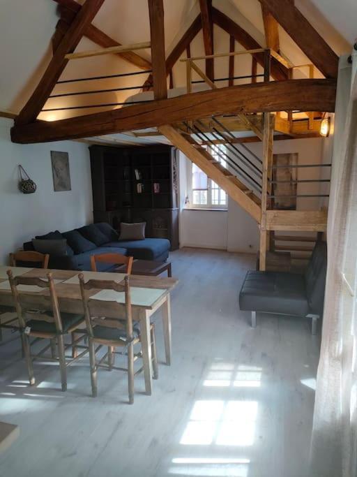 Le Ptit Loft Villa Brechamps Bagian luar foto